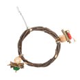 thumbnail image 4 of Hanging Swing Toy,  Wood Bird Swing Perch  For Pet Bird L, 4 of 8