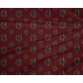 thumbnail image 4 of oneOone Polyester Lycra Fabric Floral Block Decor Fabric Printed BTY 56 Inch Wide, 4 of 4