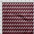 thumbnail image 3 of oneOone Georgette Viscose Fabric Chevron Geometric Fabric Prints By Yard 42 Inch Wide, 3 of 4