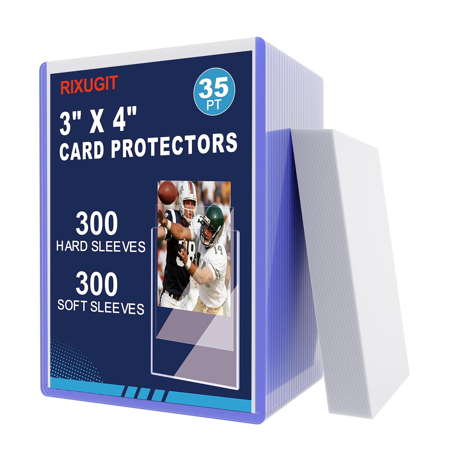 sports card sleeves walmart Ultra Pro 5 (Five) Pack Lot of 100 Soft Sleeves/Penny Sleeve for Baseball Cards & Other Sports Cards