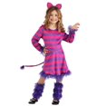 thumbnail image 1 of Girl's Mischievous Cheshire Cat Costume, 1 of 8