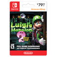 thumbnail image 1 of Nintendo Switch Luigis Mansion 2 HD 79.99 (Code Numérique), 1 of 1