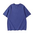 thumbnail image 1 of Styesk T-Shirts pour Hommes Vintage Couleur Unie Manches Courtes Col Rond, 1 of 2