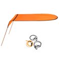 thumbnail image 1 of Graflsoa Orange Single-Person Kayak Sun Shade with Water-Resistant Oxford Cloth, UV Protection, and Lightweight Design for Easy Storage and Portability, 1 of 6