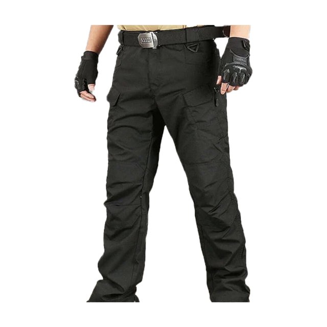 Men's Cargo Tactical Pants Waterproof Work Trousers with Multi-Pockets,Regular Fit