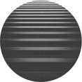 thumbnail image 1 of Ahgly Company Machine Washable Indoor Round Transitional Charcoal Black Area Rugs, 6' Round, 1 of 7