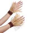 thumbnail image 4 of 4PCS Halloween Scarecrow Accessory Cosplay Scarecrow Hat with Bracelet Necklace, 4 of 10