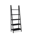 thumbnail image 1 of Aurora Ladder Bookshelf, Black, 1 of 7