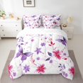 thumbnail image 2 of YST Ensemble Douillette Grand 7 Pcs avec Draps, Floral Butterfly, Polyester, Type Douillette et Housse de Couette, Format Grand, 1 Unité, 2 of 5