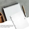 thumbnail image 4 of Binder Notebook Shell Plastic A4 Scrapbook Shell Plastic Binder Folder Loose-leaf Notebook Shell, 4 of 8