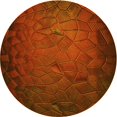 thumbnail image 1 of Ahgly Tapis d'Intérieur Lavable en Machine Carré Acajou Brun, 3 Pieds Carré, 1 of 7