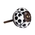 thumbnail image 2 of KNOB-IT VINTAGE HANDPAINTED CERAMIC KNOBS (12-Pack) K000024, 2 of 3