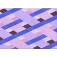 thumbnail image 1 of Ahgly Company Machine Washable Indoor Rectangle Transitional Mauve Purple Area Rugs, 6' x 9', 1 of 7