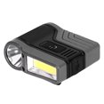 thumbnail image 1 of Induction COB Hat Clip Light, COB Floodlight Hat Lamp IPX6 Waterproof Black  for Night Riding, 1 of 8