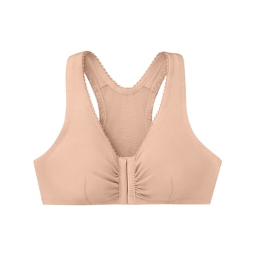 Soutien-gorge Dos en T en Coton Confort Complet pour Femmes Glamorise 1908 (Café 46 G/H)