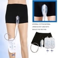 thumbnail image 1 of Kitchen Decor Reusable Men Funnel Catheter Bag Set Wearable Shorts for Men Urinal System with Collection Bag Portable Leak Proof Leg Pee Catheter Holder for Elder, 1 of 8
