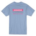 thumbnail image 1 of Kindness Is Contagious #Kindnessday Hearts Hashtag Men's Light Blue T-shirt, 1 of 1