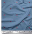 thumbnail image 1 of Soimoi Tissu Crêpe polyester Imprimé Floral 1 Yard 52 Pouces de Large, 1 of 1