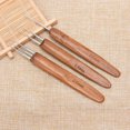 thumbnail image 4 of 1/3pcs 0.5mm Dreadlock Crochet Needle Hook Bamboo Handle Hooks Tools Making, 4 of 5