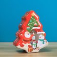 thumbnail image 1 of Boovnll Home Storage, 1Pc Christmas Gift Box for Children with Santa Claus & Christmas Tree Design Can Hold Cookies, Candy and Other Small Gifts, Storage, Organization and Storage, 1 of 5