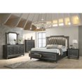 thumbnail image 3 of ACME Kaitlyn Mirror (LED) in Metallic Gray, 3 of 3