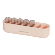 Weekly Pill Organizer Weekly Pills Organizer 7 Compartments Portable Pills Case Travel Proof Pills Box for Tablets Liver Oil Supplements Medication Daily Pill Box Organizer