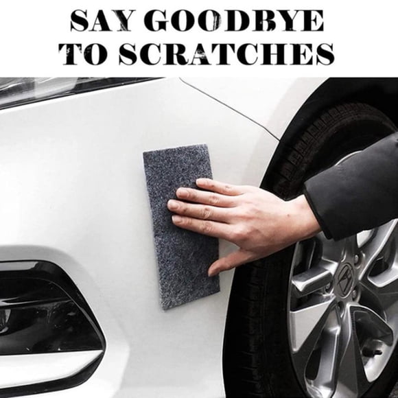 Chiffon de Réparation des Éraflures de Voiture NanoSparkle - Tampon de Polissage Réutilisable pour Enlever la Peinture du Véhicule et les Taches d'Eau