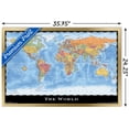 thumbnail image 2 of Map - World Wall Poster, 22.375" x 34", 2 of 4