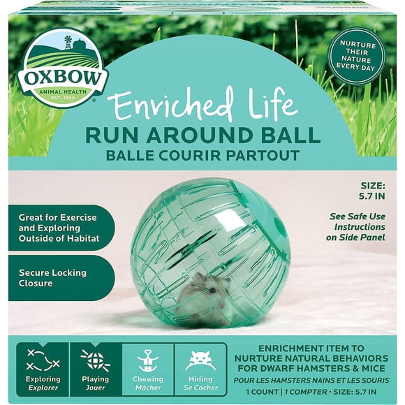 Oxbow Enriched Life Run Around Ball