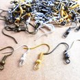 thumbnail image 1 of 100Pcs/500Pcs Earring Hook Coil Ear Wires for DIY Jewelry Making Findings Repair, 1 of 8