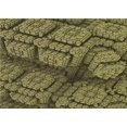 thumbnail image 1 of Ahgly Company Machine Washable Indoor Rectangle Transitional Chocolate Brown Area Rugs, 2' x 5', 1 of 7