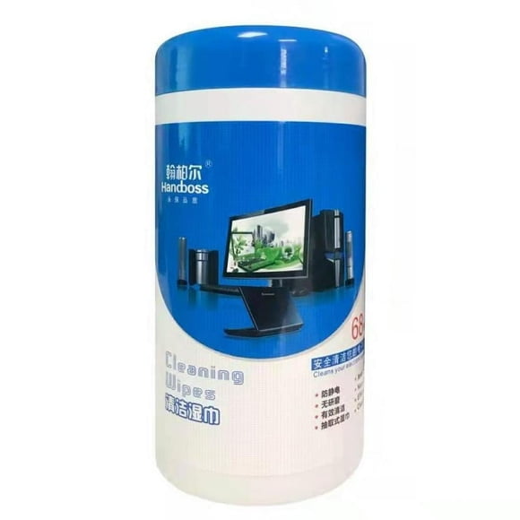 POINTERTECK 88Pcs/Box Cleaning Wet Wipes Soft Laptop Monitor LCD Phone Screen Lens Glass Wipes
