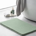 thumbnail image 4 of TIMIFIS Bathroom Rugs Solid Color Long Cotton Velvet Carpet Super Absorbent Thick Plush Against Slip Floor Mat Home Bathroom Foot Mat Bath Mat, 4 of 6