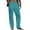 Light Blue, variant on RXIRUCGD Men's New Linen Pants Drawstring Elastic Solid Color Loose Casual Trousers, White, Size: XL