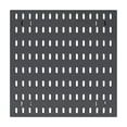 thumbnail image 2 of Plastic Storage Rack Black Pegboard Shelf Wall Mounted Storage Organizer with Hooks(1Pcs) Rkxzt, 2 of 8