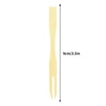 thumbnail image 3 of WLOELOEW 100-Pcs Disposable Bamboo Forks 3.5 Inch Mini Forks For Charcuterie Boards Fruit Skewers For Parties Wooden Forks, 3 of 9