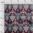 thumbnail image 1 of oneOone Cotton Cambric Fabric Damask Ikat Printed Craft Fabric BTY 56 Inch Wide, 1 of 4