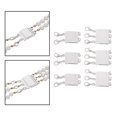 thumbnail image 2 of Necklace Layering Clasp Magnetic 2-3 Strands Necklace Clasp Separator Silver 6pcs, 2 of 9