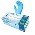 thumbnail image 1 of Gants d'Examen, Nitech Edt 5 Mil Bleu, Petit 100/boîte, 1 of 2