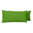 thumbnail image 2 of Vargottam Indoor/Outdoor Polyester Fabric Lumbar Pillow With Insert, All-Weather Waterproof Decorative Throw Pillow for Patio Furniture-Set of 2 - Green, 2 of 7