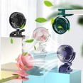 thumbnail image 1 of Cagogo under $5 5Pcs Table Fan, Portable USB Table Fan, 720 Degree Adjustable Tilt Fan, Silent Oscillating Bedroom Fan, Powerful Airflow Desktop Fan, 3 Speed Setting Mini Fan, 1 of 9