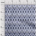 thumbnail image 1 of oneOone Cotton Poplin Fabric Paisley & Chevron Ikat Print Fabric BTY 56 Inch Wide, 1 of 4