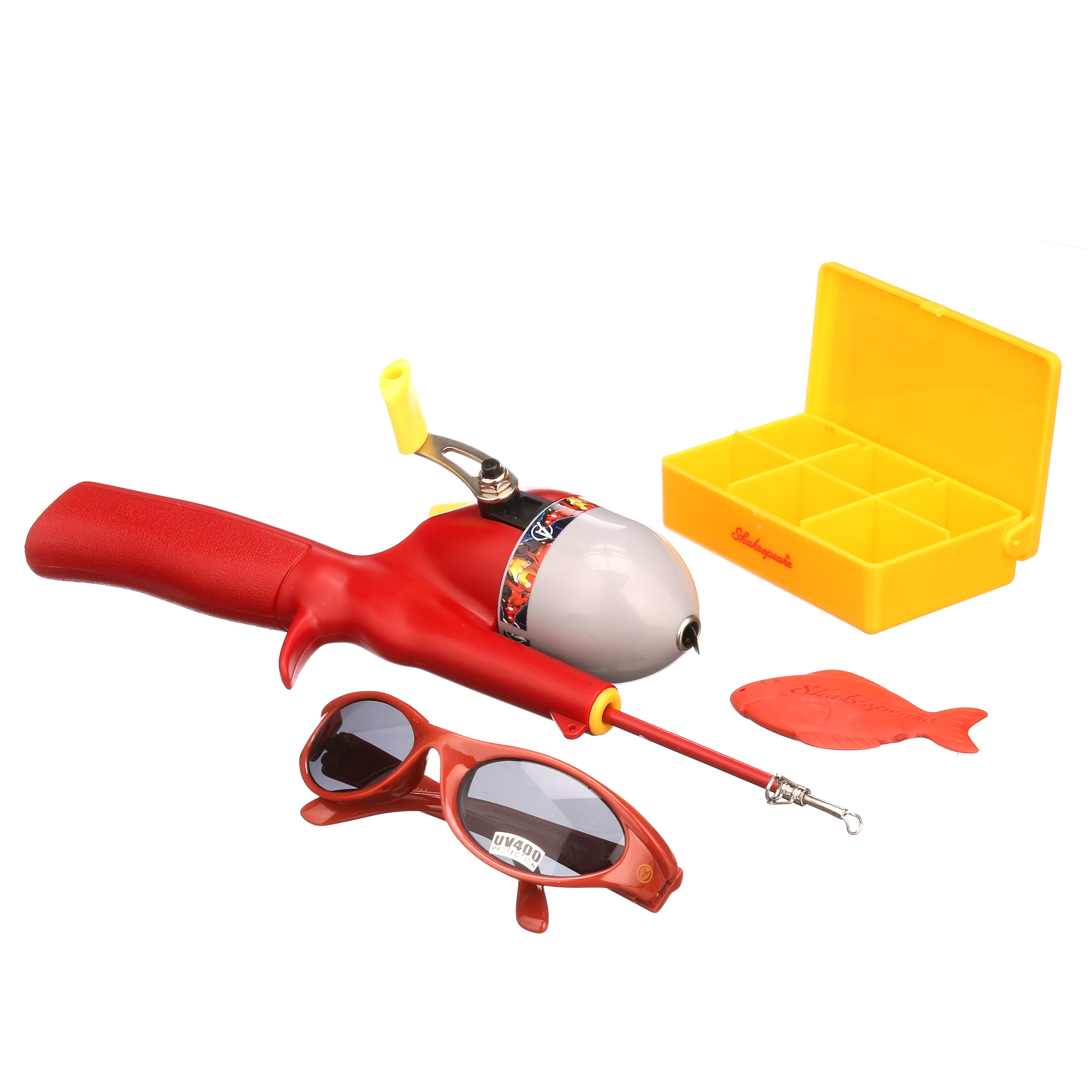 Trousse de sac à dos de pêche Ironman de Shakespeare pour enfants