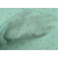 thumbnail image 4 of oneOone Tissu en Coton Cambric Carotte & Rabbit Visage Animal Imprimé au Mètre 56 Pouces de Large, 4 of 4