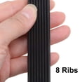 thumbnail image 3 of Unique Bargains 380J8 EPDM V-Ribbed Belt, 38' Length x 0.74' Width, 2 Packs, 3 of 5