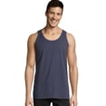 thumbnail image 1 of Hanes Mens ComfortWash Garment Dyed Sleeveless Tank Top, S, Anchor Slate, 1 of 3