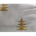 thumbnail image 3 of oneOone Georgette Viscose Fabric Christmas Tree Ikat Printed Craft Fabric BTY 42 Inch Wide, 3 of 3