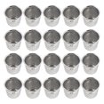 thumbnail image 1 of 50pcs Useful Sewing Thimble Sewing Protective Supplies DIY Crafts Tools Sewing Accessory for Home Shop Store (Silver), 1 of 8