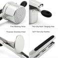 thumbnail image 3 of Hearth & Gear Potato Masher Stainless Steel Potato Replaceable Bottom Plate Pumpkin And Potato Masher Potato Kitchen Things Things at Home Bar Must Haves Sharpest Set Metal Strip for Kitchen, 3 of 3