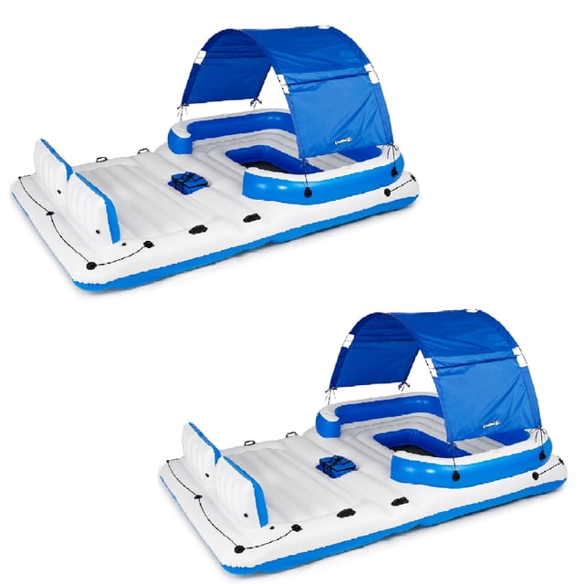 Bestway Hydro-Force Brise Tropicale Gonflable pour Île de Fête, Lot de 2